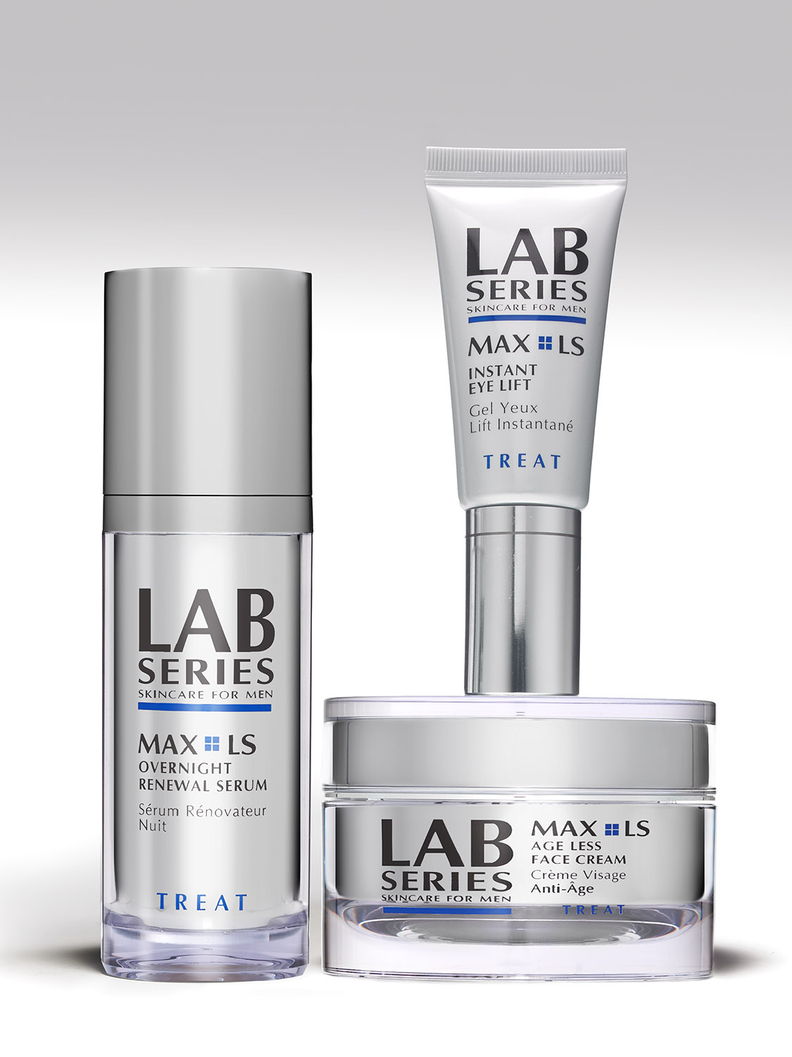 Lab Series skincare for men personal care grooming product photography for advertising. Commercial product photography, San Diego.
