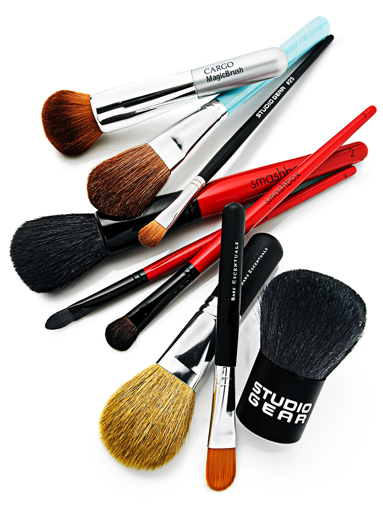 Smashbox makeup cosmetics product photography for beauty advertising and editorial. Product photography by Jason Guffy, San Diego.